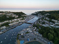 Looe Harbour at Dusk